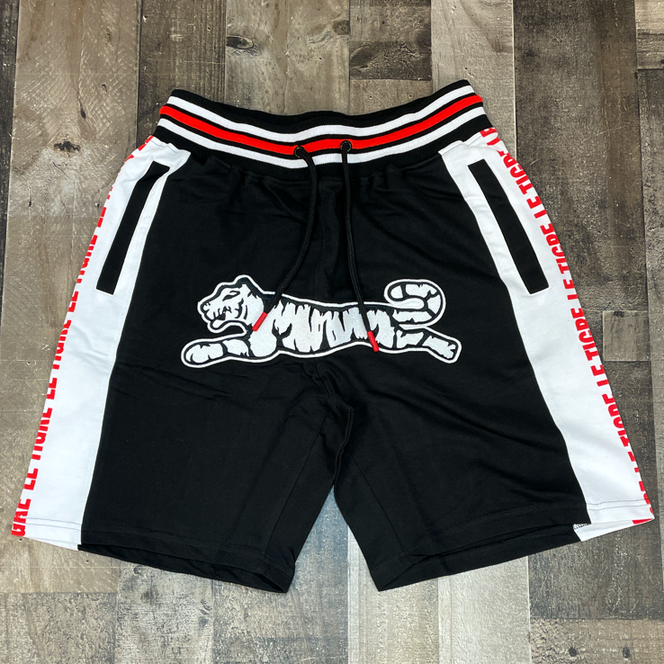 Le Tigre- tiger logo shorts