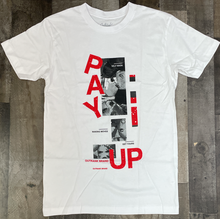 Outrank- pay up ss tee