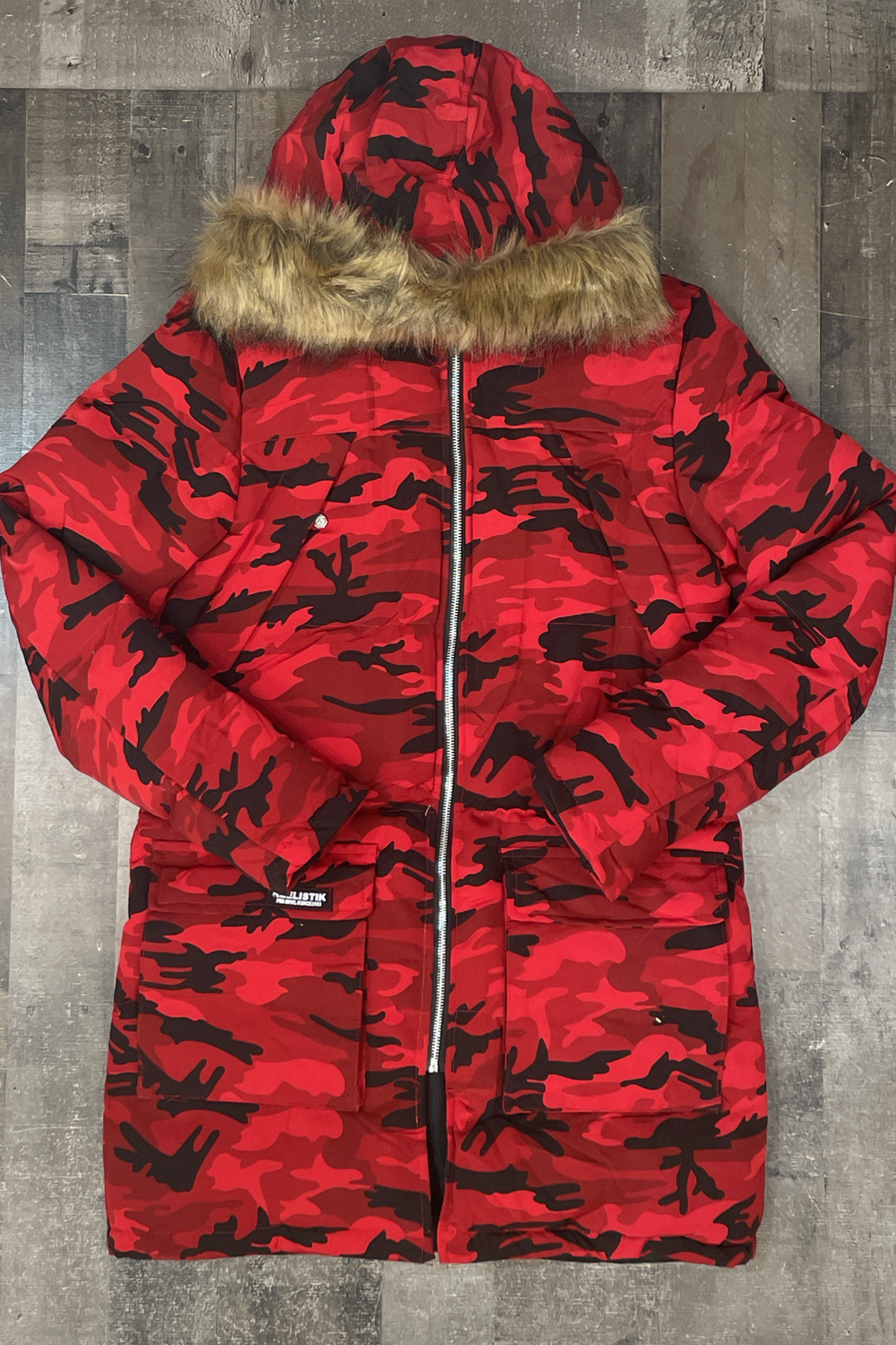 Reelistik- army baghdad camo jacket (red)