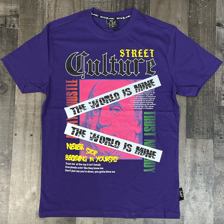 Switch- street culture ss tee (purple)