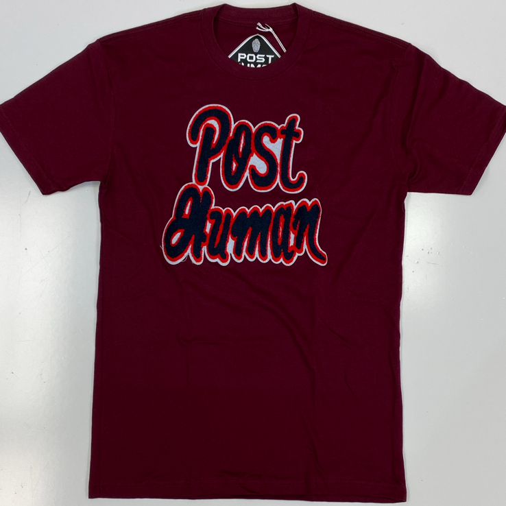 Rawyalty- post human chenille patch ss tee