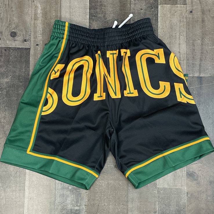 Mitchell & Ness- nba blown out fashion shorts SuperSonics