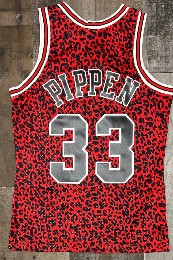 Mitchell & Ness Pippen Chicago Bulls Chinese New Year Basketball Jersey
