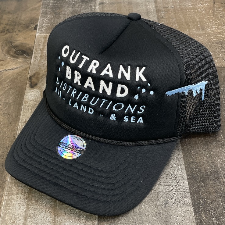 Outrank- air, land & sea foam trucker hat