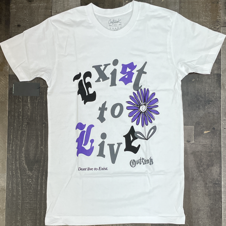 Outrank- exist to live ss tee