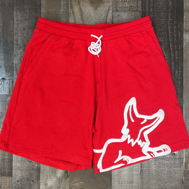 Akoo- snobby shorts (racing red)
