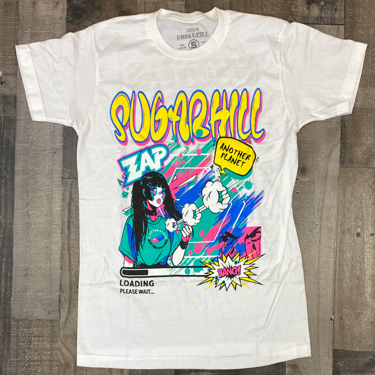 Sugarhill- another planet supernova ss tee (white)