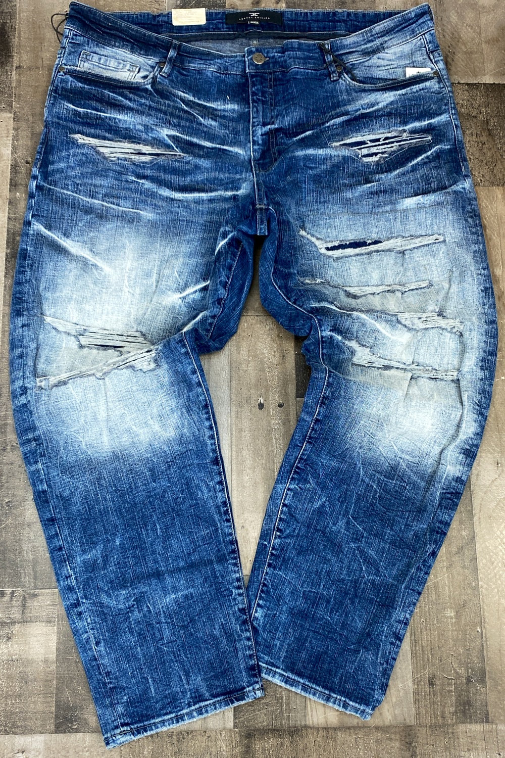 Jordan Craig- Aged wash jeans (big and tall)