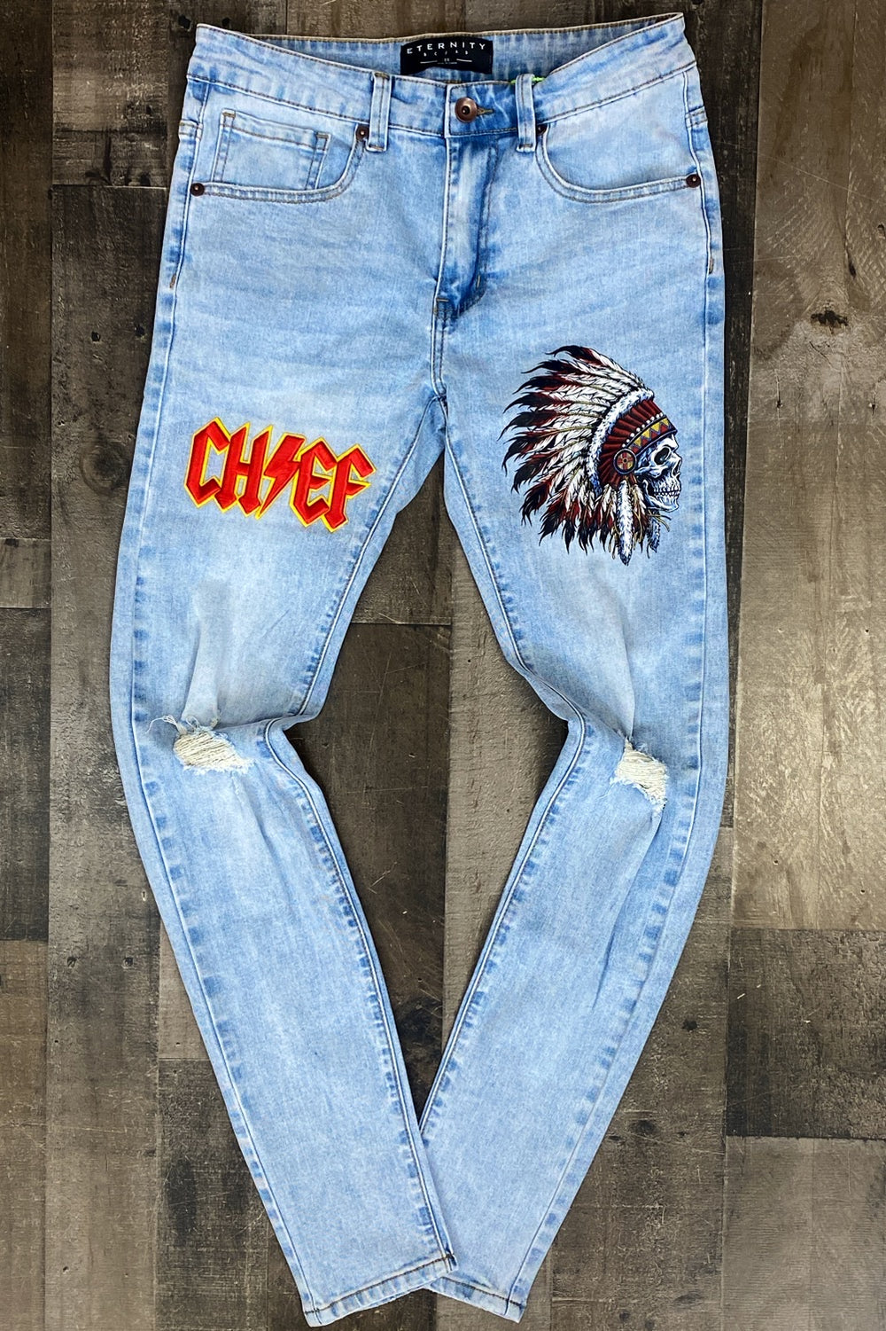 Eternity- light wash chief jeans