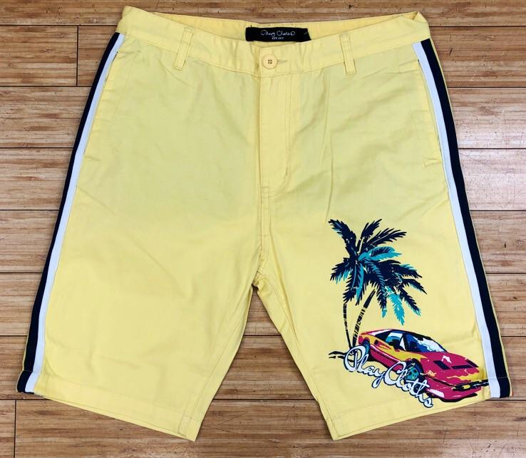 Playcloth- yellow kona shorts