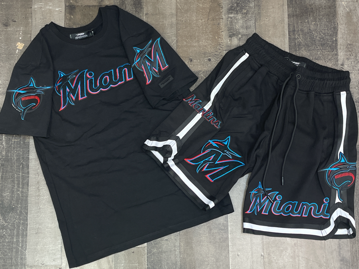 Pro max- Miami Marlins shorts set