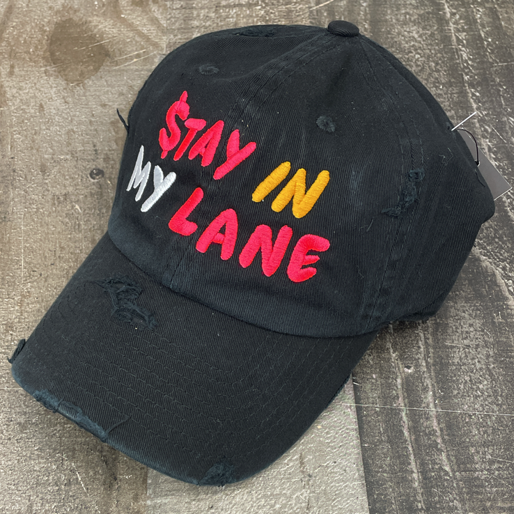 Outrank- stay in my lane dad hat