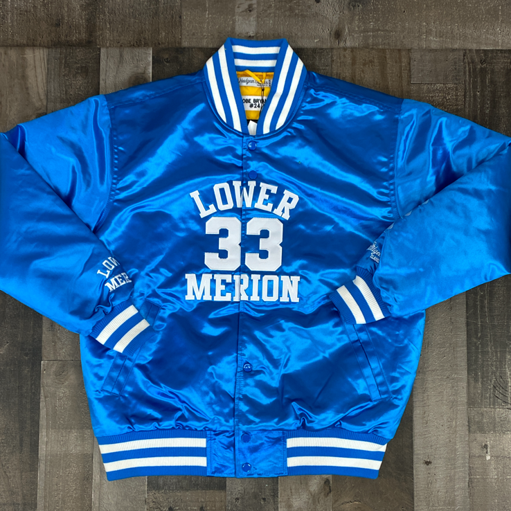 Headgear Classics- lower merion Kobe satin jacket (baby blue)