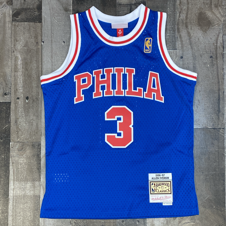 Mitchell & Ness- Philadelphia 76ers 96-97 Allen Iverson jersey (kids)