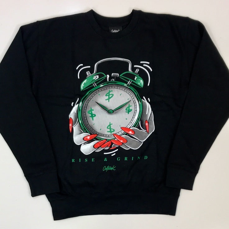 Outrank- rise & grind sweatshirt