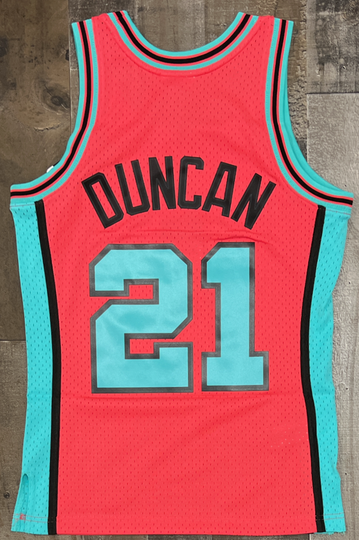 Mitchell & Ness- nba swingman jersey Spurs 98 Tim Duncan – Major Key  Clothing Shop