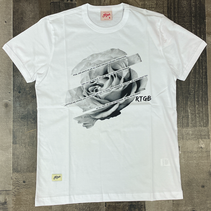 RedTag- rose ss tee