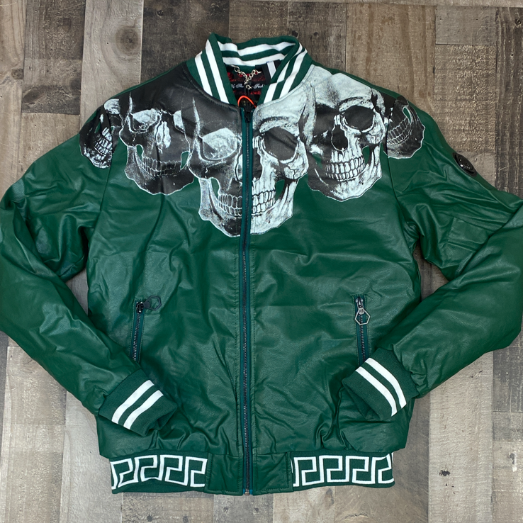 
                  
                    Hard Soda- skulled jacket (green)
                  
                