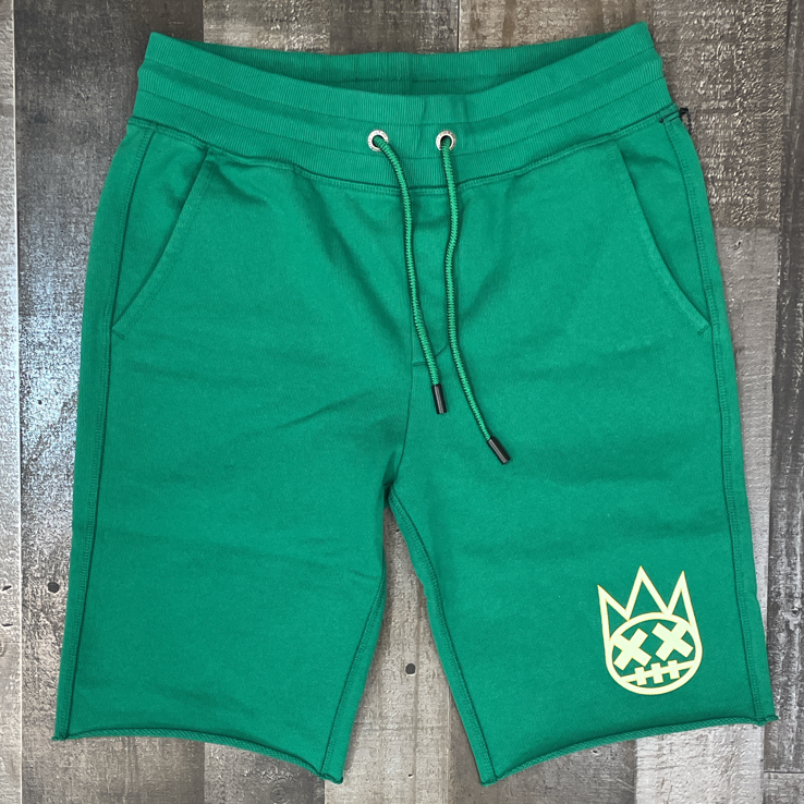 Cult of individuality- Brushed shimuchan logo sweatshorts (green)