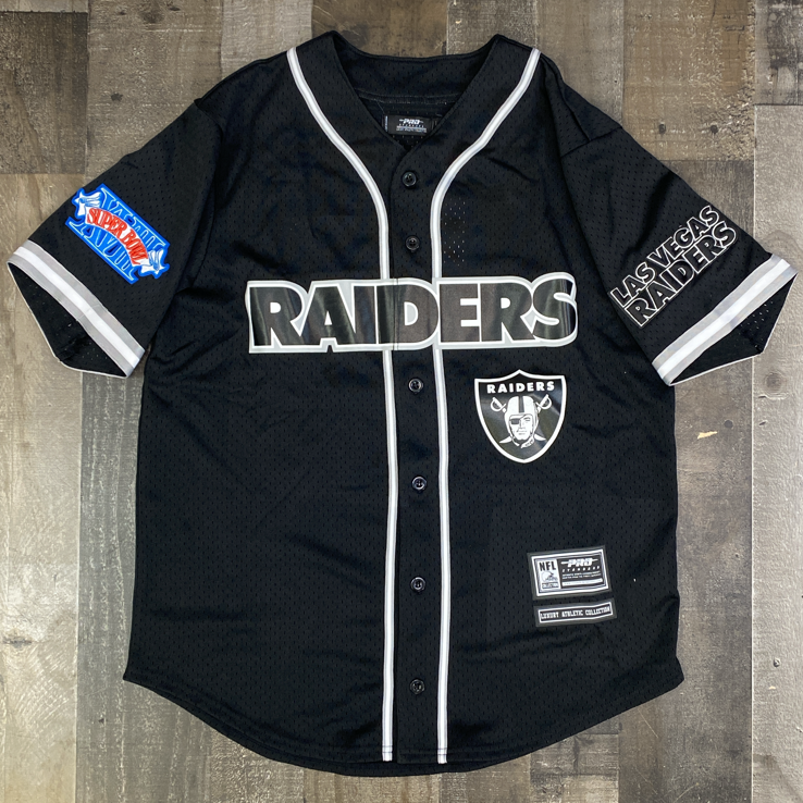 Pro max- Raiders baseball jersey – Major Key Clothing Shop