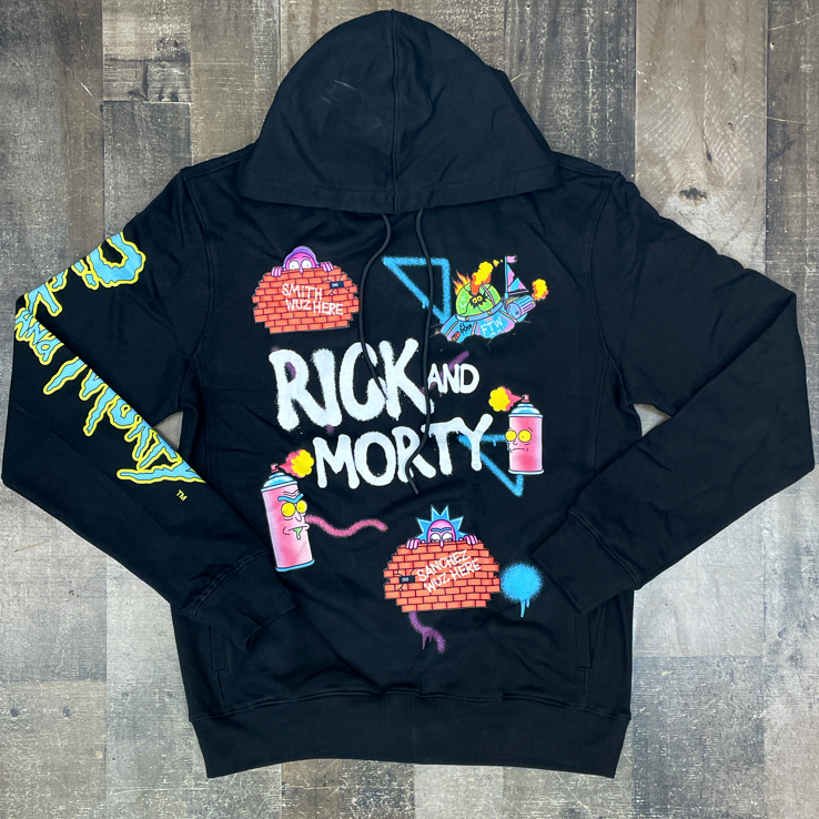 Freeze Max- rick and morty hoodie (black)