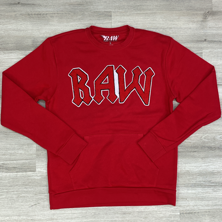 Rawyalty - RAW crewneck (red)