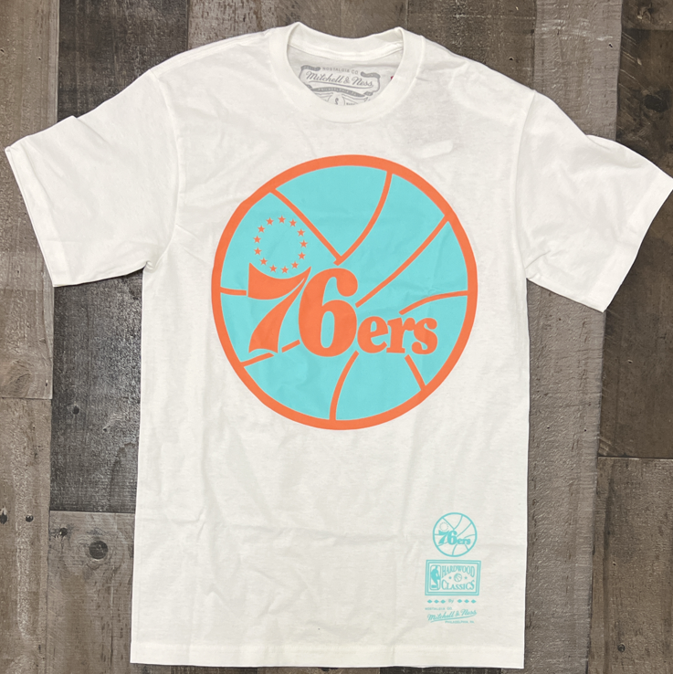 Mitchell & Ness- NBA Ocean Dreams 76ers ss tee