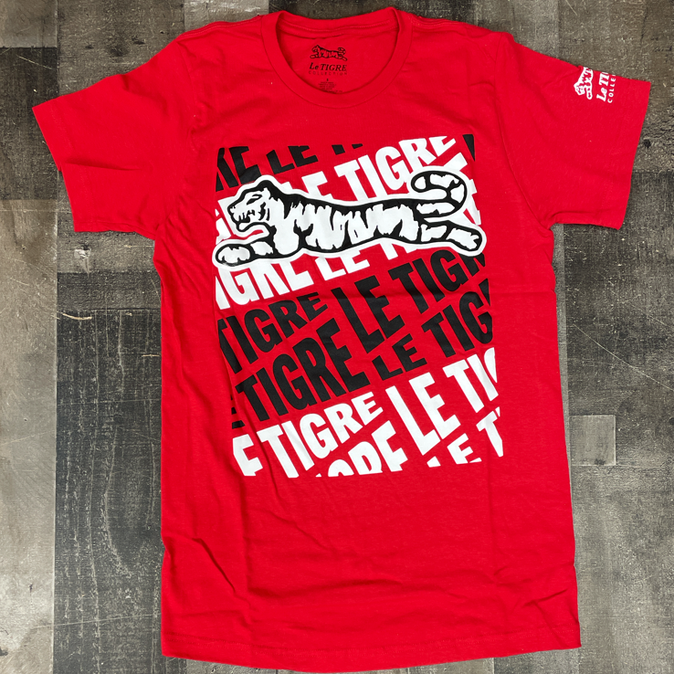 Le Tigre- logo letters ss tee
