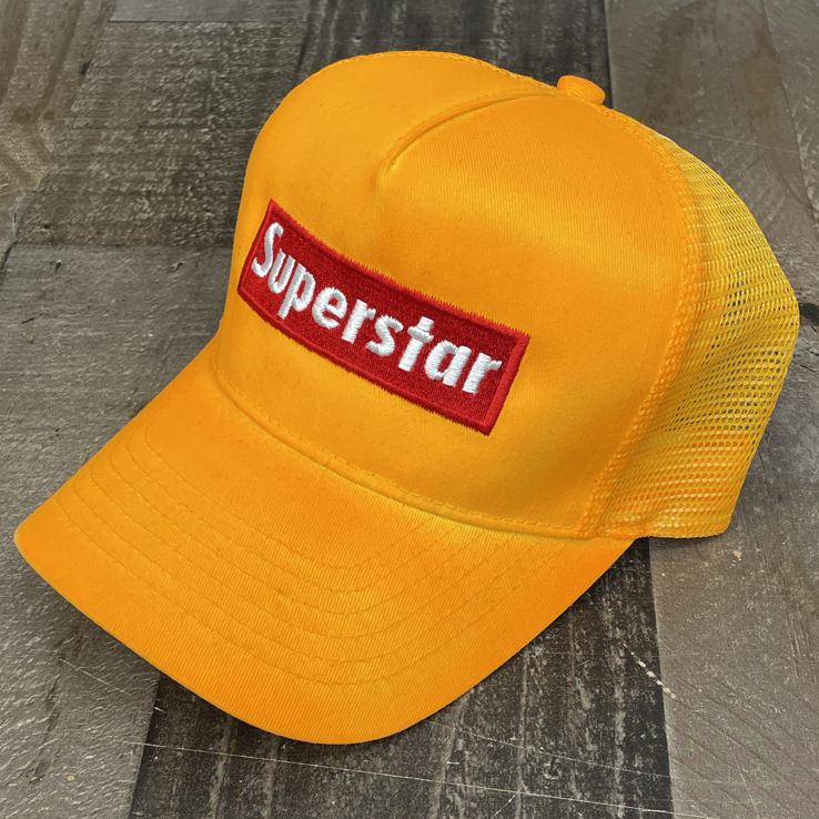 Rawyalty- superstar trucker hat (yellow)